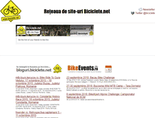 Tablet Screenshot of biciclete.net